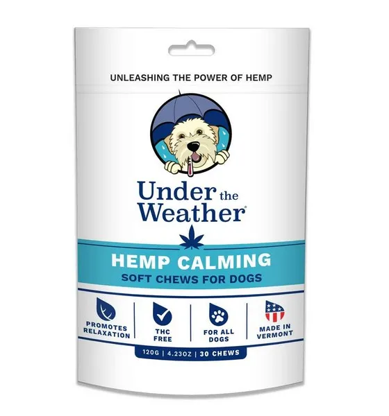 30pc Under The Weather Hemp Chews Calming - Supplements